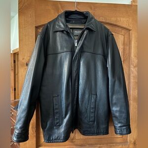 Wilsons Leather Classic Black insulated Jacket